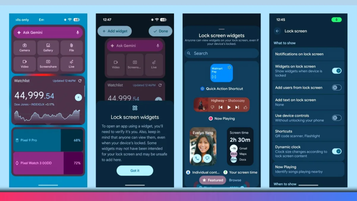 Android 16 QPR2 Pixel Drop: Lock Screen Widgets, 90/10 Split Screen & Dark Mode Fixes
