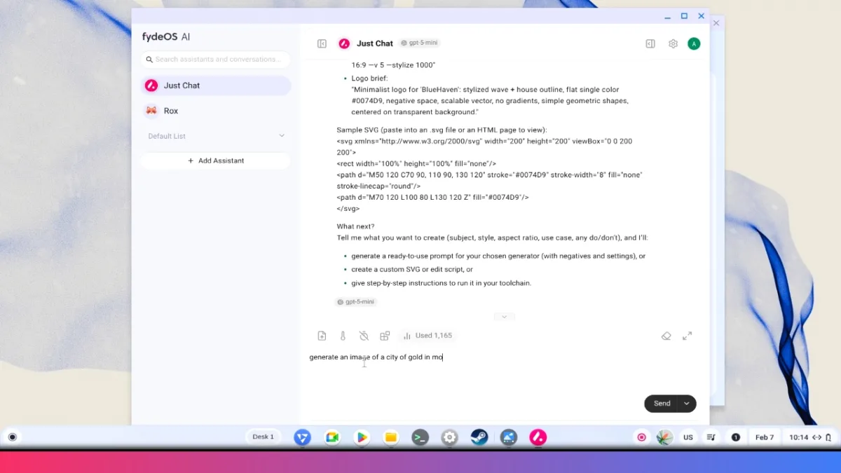 fyde os ai app and chat bot
