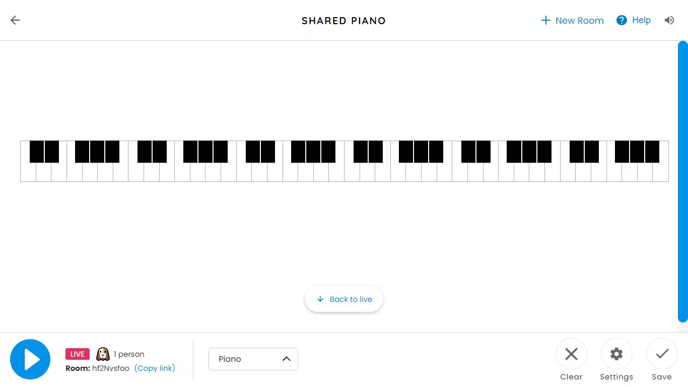 Shared Piano Tutorial - Chrome Music Lab 