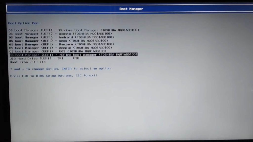 The rEFInd Boot Manager Getting rEFInd