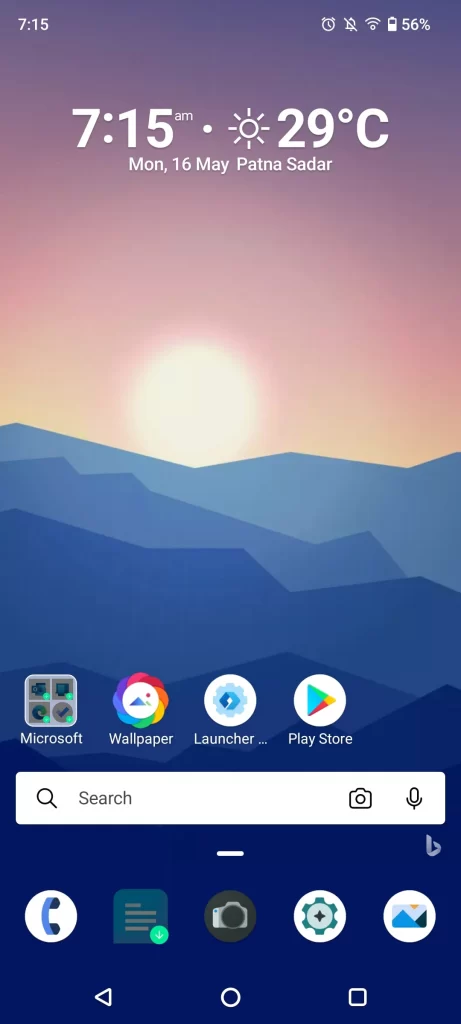 Microsoft launcher - best android launcher