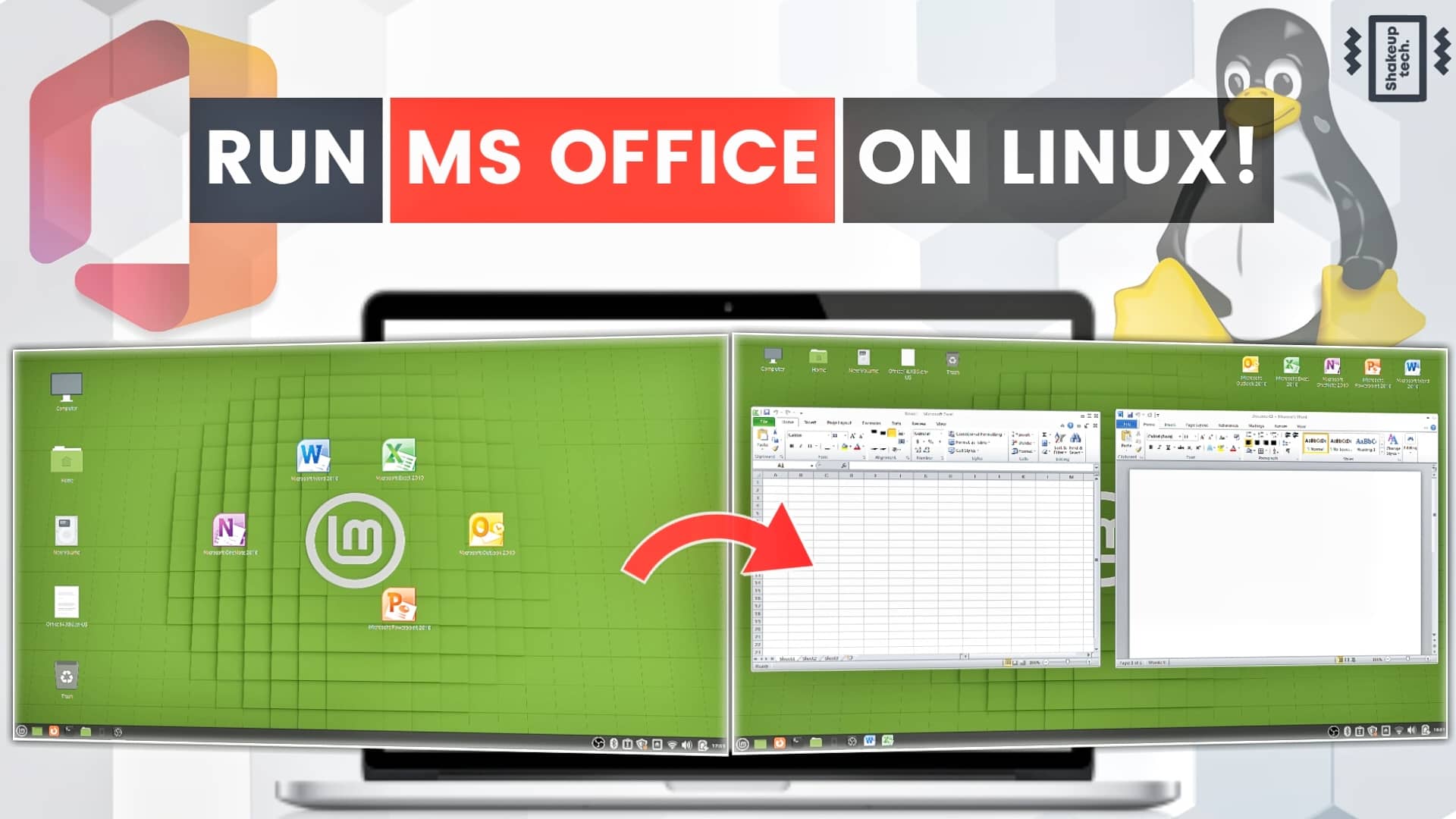 Install And Run Ms Office On Linux Distro Min 