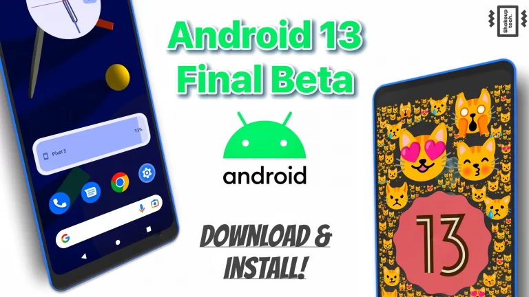android 13 final beta 4 install on your phone