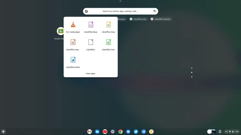 Linux on Chrome OS Flex - Install Google Play Store Alternatives