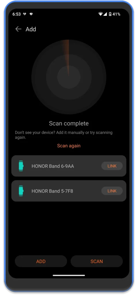 honor health app issue and fix