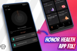 honor health app issue and fix