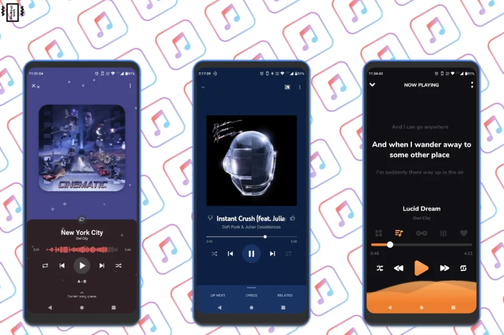 best offline music player app for android