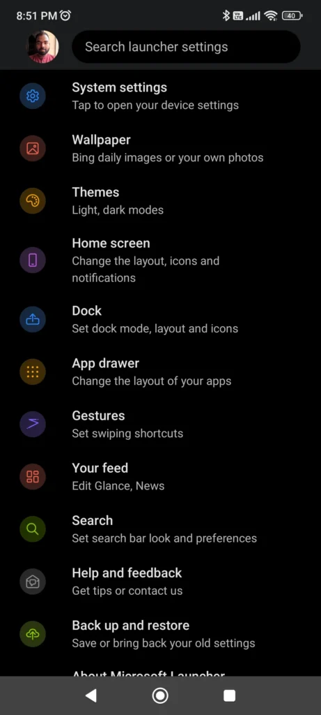 Microsoft Launcher- Best Android Launchers