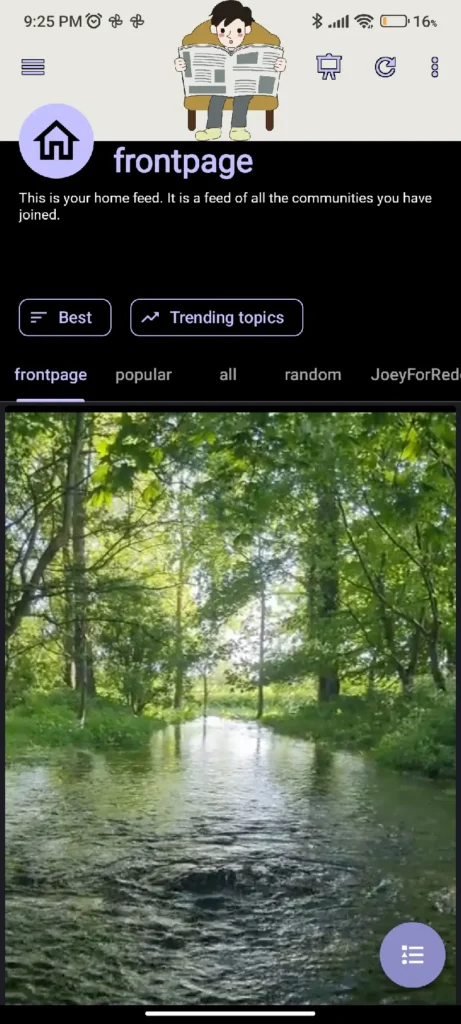 Joey - Best Reddit Apps For Android