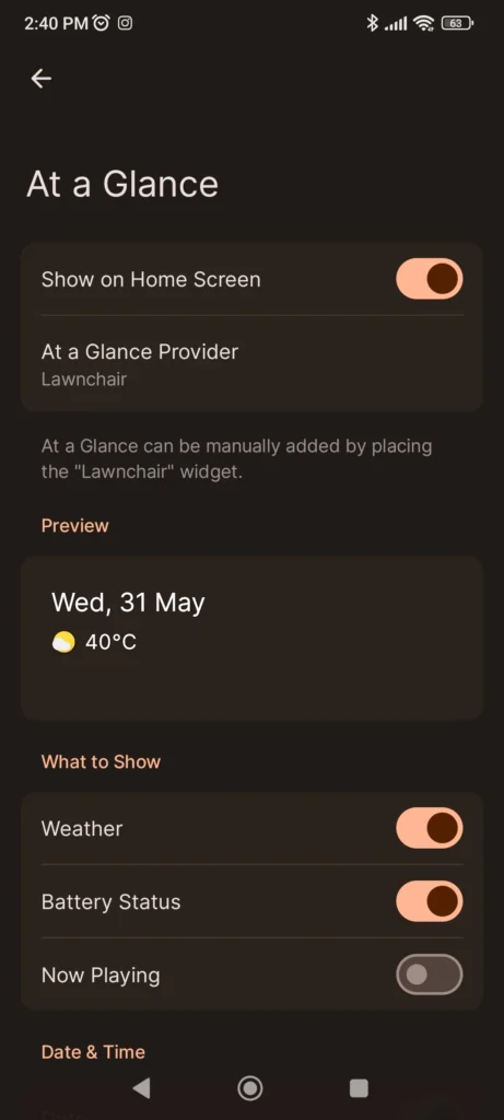 Lawnchair- Best Android Launchers
