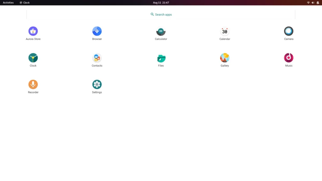 Blend os android apps