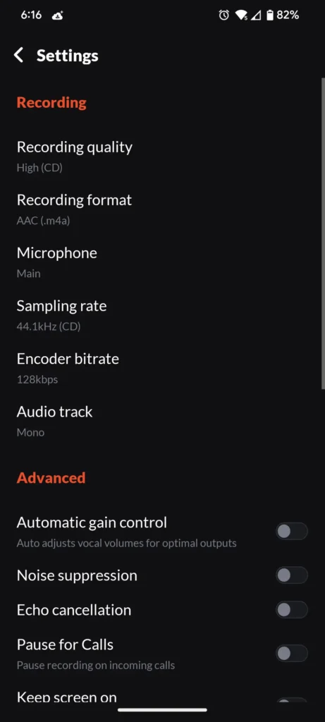 URecorder - Best Voice Recorder Apps for Android