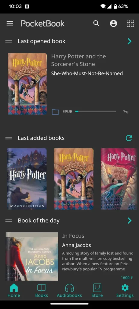 PocketBook - Best eBook Reader Apps For Android