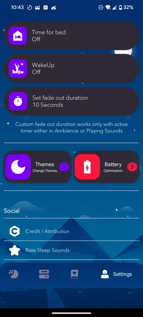 eternal best sleep sounds app for Android (1)