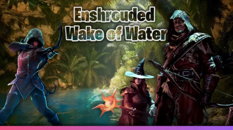 Enshrouded Water Update Reveals Floating Islands, Unique Furniture, and Flowing Water