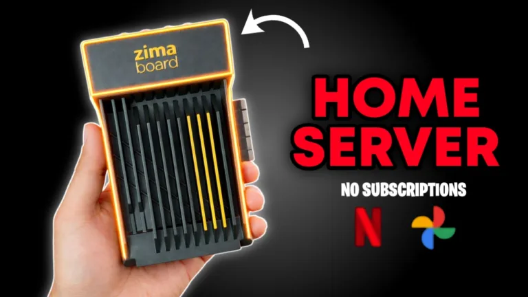ZimaBoard Home Server Replacing Cloud Subscriptions