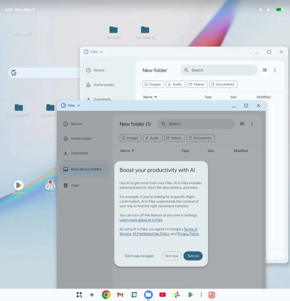google aluminium os gemini ai