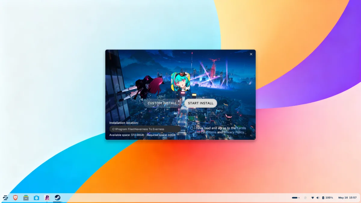 NTE launcher Linux