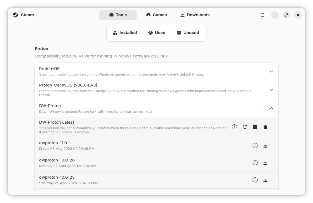 proton plus app linux