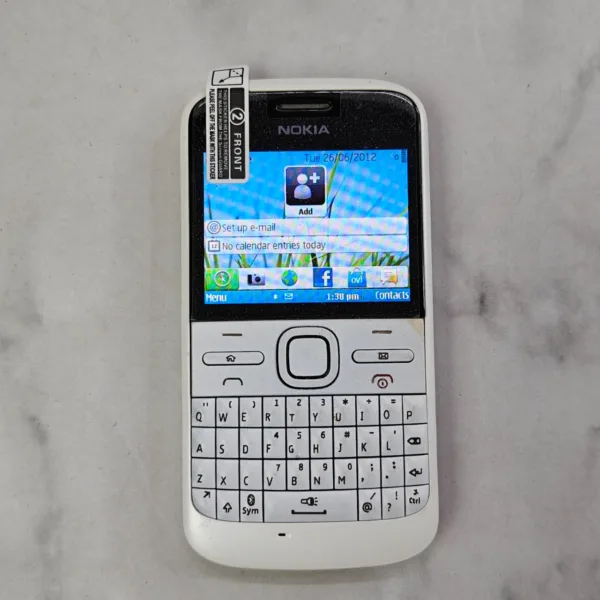 Nokia E5 Refurbished (1) Nokia E5 Refurbished – Classic QWERTY Smartphone