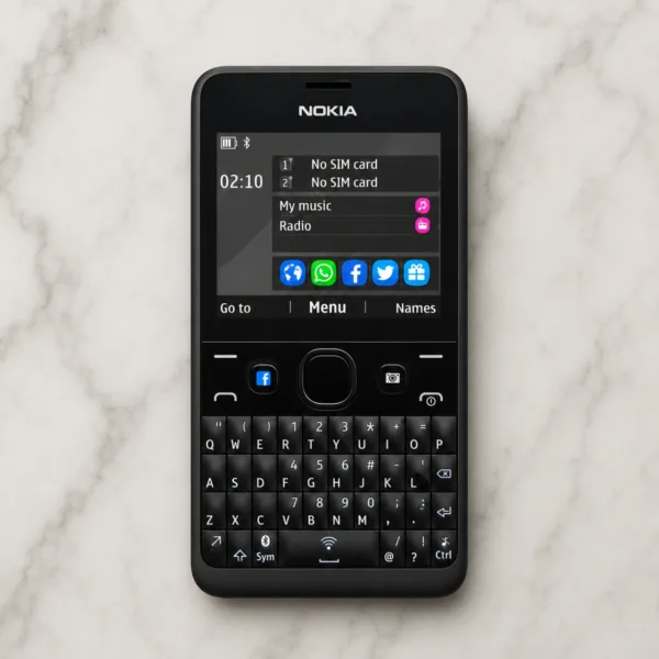 Nokia Asha 210 Refurbished - with WiFi (6) Nokia Asha 210 Refurbished - with WiFi