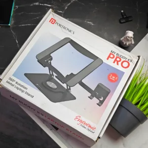 portronics my buddy k9 pro laptop stand (2) Portronics My Buddy K9 Pro - Laptop Stand