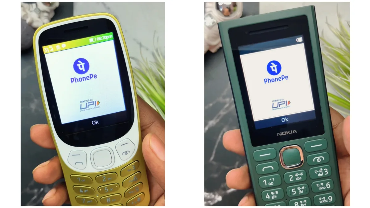 PhonePe UPI Rolls Out on Nokia and HMD Feature Phones Full Device List